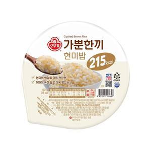 [오뚜기] 가뿐한끼 현미밥 150g 20개