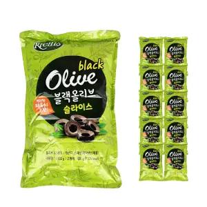 동서 리치스 슬라이스 블랙올리브 1.6kg /파우치 한박스 (1.6kg x 10ea)