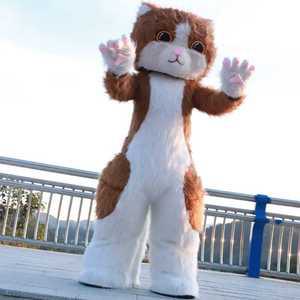 고양이 탈인형 동물 캐릭터 의상 행사용 공원 인형옷