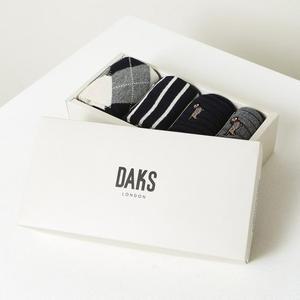 [닥스](센텀시티점)DBSS5E302N2 [25SS][남성중목4족] 면혼방 혼합패턴 중목 4족 세트