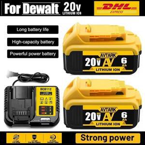 Dewalt DCB200 교체 배터리 Dewalt 도구 DCB120 DCB182 DCB200 DCB609 배터리 호환 18V 20V 6000MAH