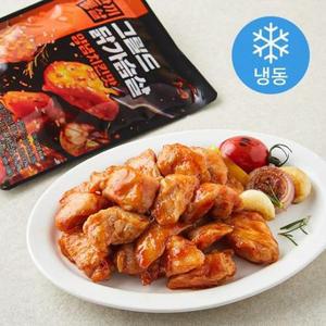 한끼통살 그릴드 닭가슴살 양념치킨맛 (냉동), 100g, 5개 one option