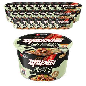 [소비기한 임박] 농심 짜파게티더블랙사발, 90g, 16입, 1개