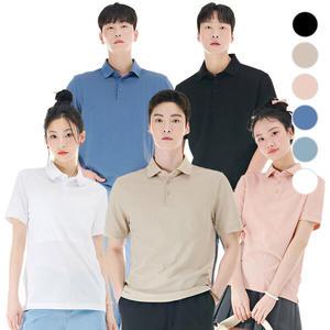 [체이스컬트] 공용 에센셜 COOL PK 카라 반팔 T-SHIRT/6Color