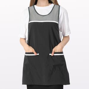 망사 요양보호사 미용실 애견 생활방수 원피스형 앞치마 AGZZ29