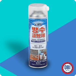 일신 방수 코팅제 화장실 타일 벽돌 석재 틈새 고무계 방수제 550ml