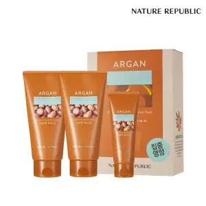 [네이처리퍼블릭] 총 670mL 아르간 에센셜 딥케어 헤어팩 더블세트