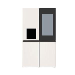 LG전자 디오스 오브제컬렉션 STEM 얼음정수 냉장고  J825GBB442 (G)