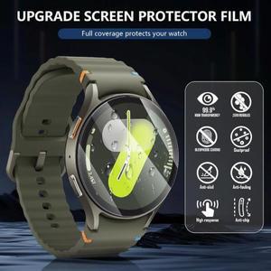 삼성 갤럭시 시계 용 강화 유리 Smartwatch 필름 3 4 5 6 7 40/44mm 클래식 HD 보호기