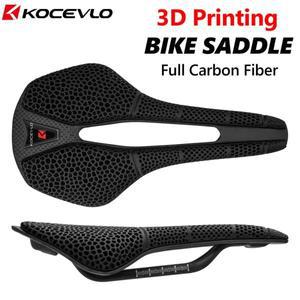 3D 프린트 자전거 새들 전체 카본 시트 쿠션 초경량 도로 산악 MTB