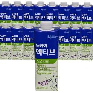 뉴케어 액티브 오리지널 고단백 균형영양식 200ml 24팩