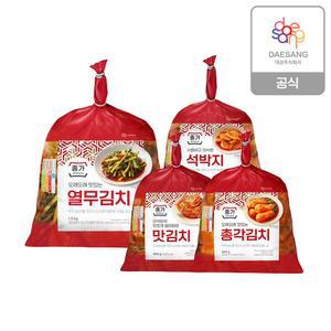 종가 열무김치 1.5kg+총각김치 850g 외 2종