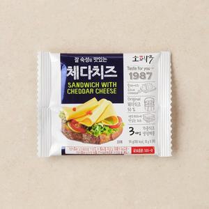 [동원]소와나무슬라이스 치즈 54g