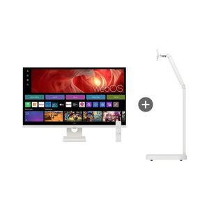 LG 스마트모니터 스윙 32U721SAW+STA32F 배송무료