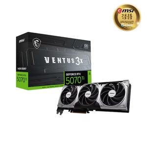 MSI 지포스 RTX 5070 Ti 벤투스 3X OC D7 16GB
