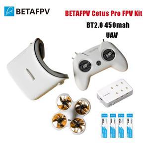 BETAFPV Cetus Pro FPV 키트 드론 UAV, 브러시리스 모터, VR02 고글, Literadio2 SE 송신기, BT2.0, 450mah