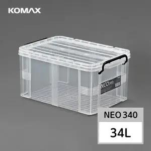 코멕스 네오박스 34L (543x363x268) 플라스틱 리빙 수납박스