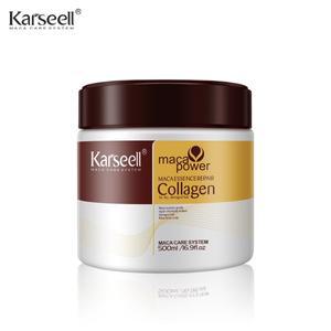 케어 Karseell 500ml 콜라겐 헤어 트리트먼트 딥 리페어 컨디셔닝 아르간 오일 헤어 마스크 에센스 건조하