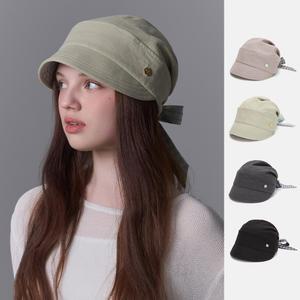 체크 숏챙 셔링햇 로클리 (4 colors)