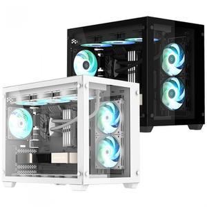 3RSYS S404 Quiet 리버스 컴퓨터 PC케이스 (화이트)