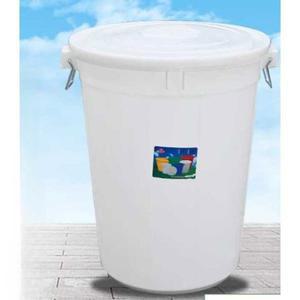 PE 대형 플라스틱통 단일 블루 드럼통 150L 김장 뚜껑 원형 리터 지민4 블루 120L