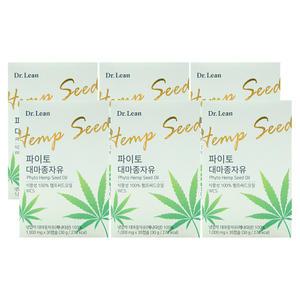 닥터린 파이토 대마종자유 1000mg x 30캡슐 x 6박스 /An