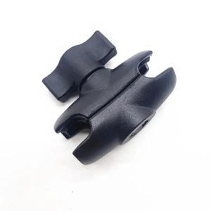자전거 오토바이 알루미늄 합금 더블 소켓 암 17mm-25mm 볼 헤드 클립 마운트 어댑터 확장 회전 RAM
