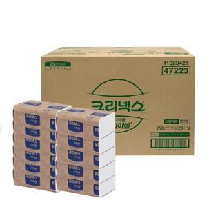 크리넥스 핸드타올 드라이셀 대용량 47223 2500매
