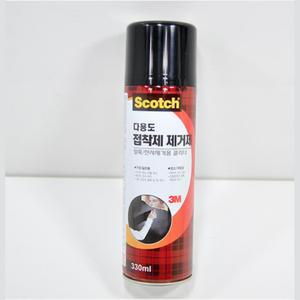 3m 스카치 테이프자국 접착 끈끈이 제거제 스프레이 크리너 스티커지우개 청소 리무버