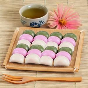 [찰진한상자] 냉동바람떡 삼색 바람떡 바로녹혀먹는 (30g +대략66알 2kg ) 답례떡 간식떡 행사용떡 식사대용떡