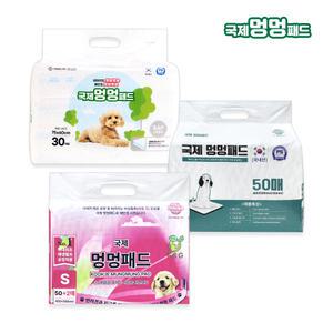 [멍멍패드] 이틀 한 장, 국산 프리미엄 친환경 애견 배변패드 흡수체 SAP 함유량 최대 40% 대형 소형