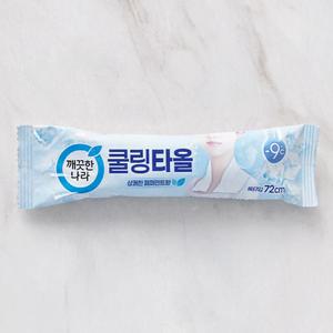 깨끗한나라 페퍼민트 쿨링타올 1매