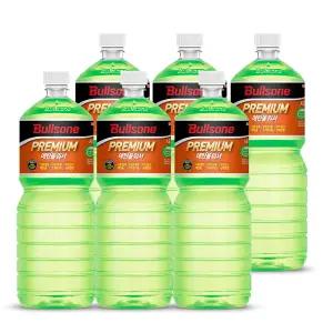 [최종16,900원]불스원 RainOK 프리미엄 에탄올워셔 1.8L 6개입