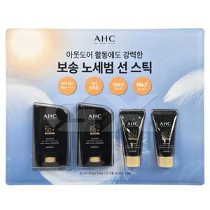 AHC 마스터즈 선스틱22g x 2개 + 선크림 10g x 2개