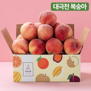 [프루미츠] 하얀 속살의 달콤함 가득 대극천 복숭아 2kg(16~18과)