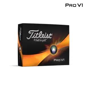 타이틀리스트 PRO V1 2023 골프공 화이트 12구 3피스