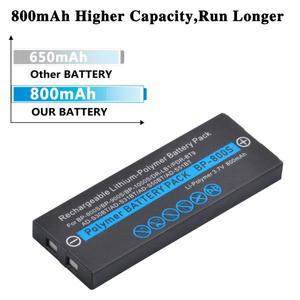 800mAh BP-800S 충전식 배터리 Kyocera BP800S BP-900S BP-1000S S3 S3L S3R 코니카 DR-LB1 도시바 PDR-BT9