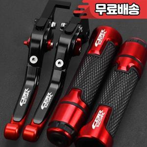 혼다 용 CBR125R 2011-2020 2019 오토바이 브레이크 클러치 레버 및 핸들 바 그립