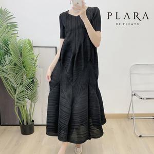 PLARA (88까지)머메이드플리츠원피스_PK2MOP044C