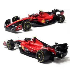 브라고 1:24 페라리 F1 SF23 55번 카를로스 산츠 포뮬러원 레이싱카 모형 다이캐스트