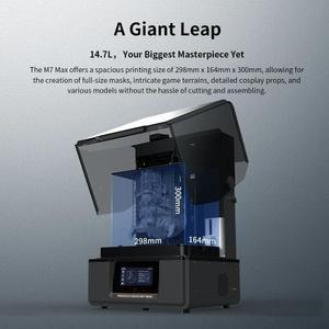 PRESALE ANYCUBIC 모노 M7 맥스 LCD 3D 프린터 14.7L 초대형 인쇄 볼륨