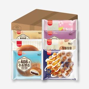 삼립 간식 빵 10개 보름달 슈크림빵 단팥빵 크림빵 옥수수 소보루 카스타드 딸기 우유 포켓몬 초코 샌드