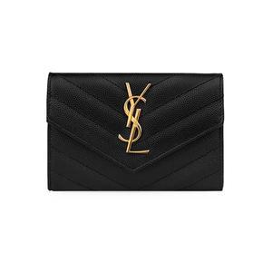 [생로랑][SAINT LAURENT] 생로랑 모노그램 엔벨로프 카드지갑 414404-BOW01-1000