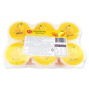 르네 망고맛 푸딩 120g x 6개
