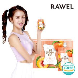 로엘 팅글 곤약젤리(130gx10개입, 1박스) 복숭아 1박스