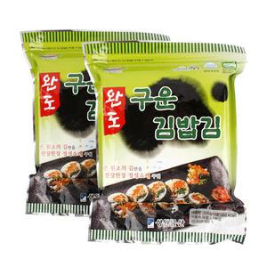 [완도금일수협] 청정바다 구운김밥김 100매x2봉