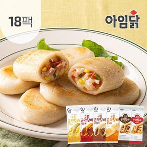 [아임웰] 구운 곤약 찰바 6종 혼합 18팩