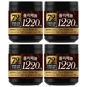 롯데웰푸드 드림카카오72%, 86g, 4개