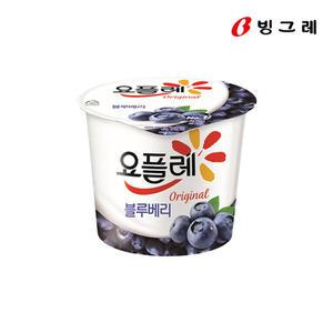 빙그레 요플레 홈 요거트 블루베리 180g X 12개입