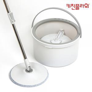 키친플라워 통돌이 회전 밀대걸레 물걸레 청소기